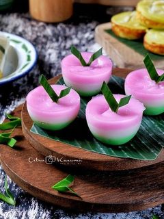 Foto resep Lapis beras dalam mangkok