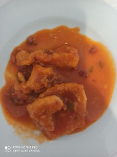 Una foto de Pollo al chilindrón