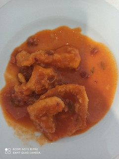 Una foto de Pollo al chilindrón