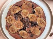 Una foto di banana bread light