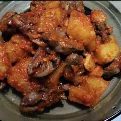 รูปของ Sambel goreng kentang jantung ayam