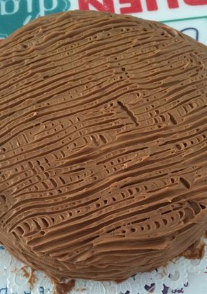 Una foto de Cheesecake de chocolate