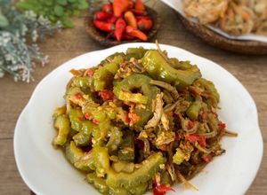 Foto resep Tumis Pare ikan teri - enak dan tidak pahit