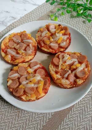 Foto resep Pizza Mini Roti Tawar