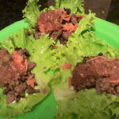 A picture of Beef Lettuce Wraps.