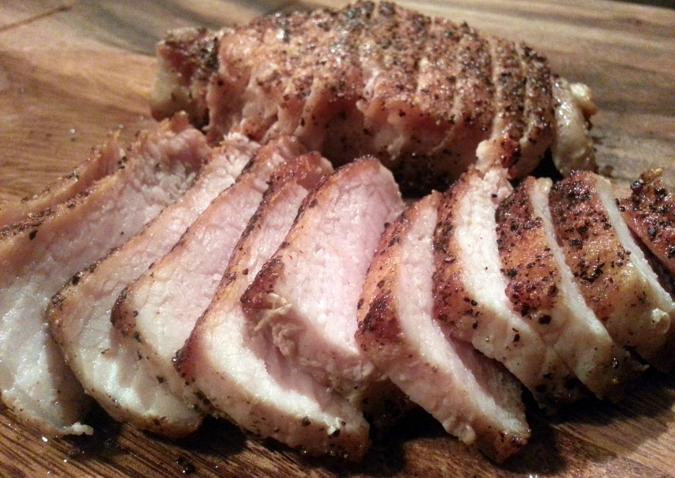 Seared Boneless Pork Loin Chops