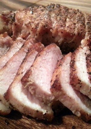 A picture of Seared Boneless Pork Loin Chops.