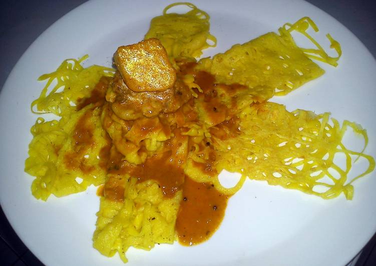 Recipe of Quick Roti Jala (Net Like Bread)