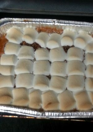 A picture of Sweet Potatoe Casserole.
