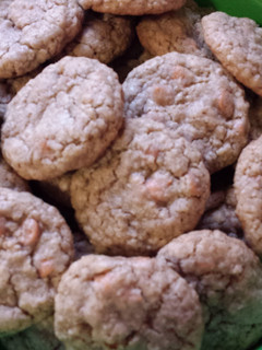 A picture of Oatmeal scotchie cookies.