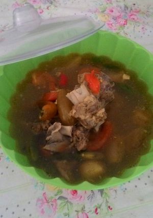 Foto resep Gangan asam tulangan khas banjar #kitaberbagi