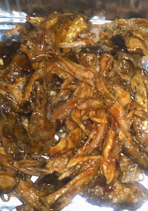 A picture of Bbq. Pulled Chicken.