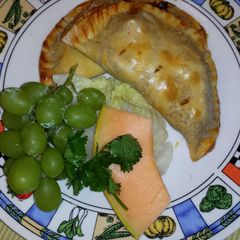 A picture of CHICKEN "ROJO " EMPANADAS.