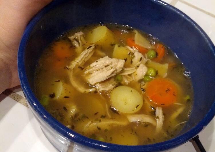 Ana's Scrumptious chicken Noodle Soup