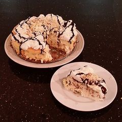 A picture of White Chocolate and Coconut Cheesecake.