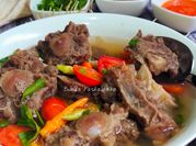 Gambar sop buntut bening