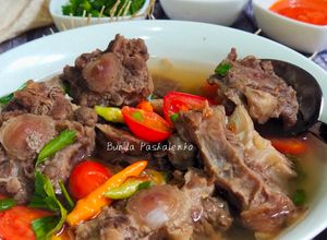 Foto resep Sop Buntut Sapi Kuah Bening