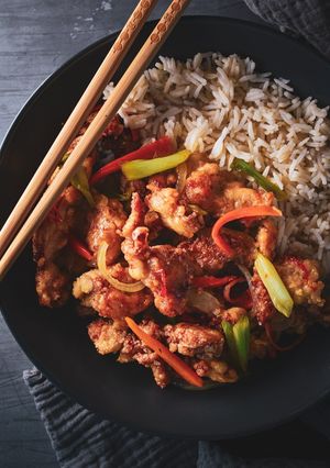 A picture of Smoked Shredded Chicken (Chinese Takeaway Style).