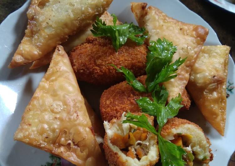 Resep Keroket kentang &amp; Samosa Anti Gagal