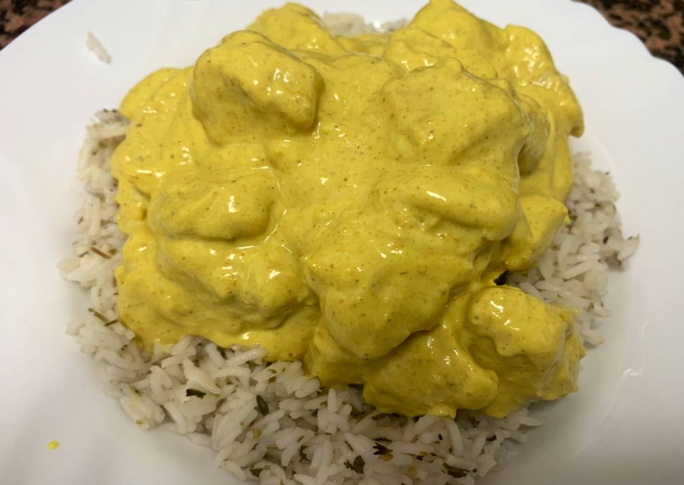 Pollo al curry