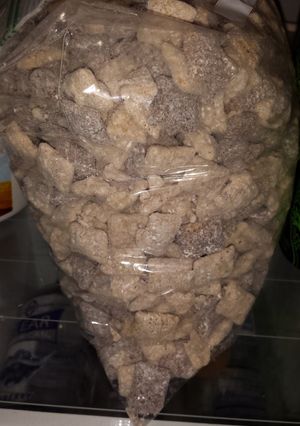 A picture of Peanut Butter Cup Puppy Chow.