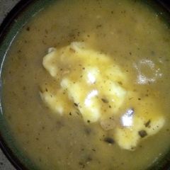 Momma's overly awesome mushroom gravy A picture of Momma's overly awesome mushroom gravy.