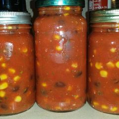 A picture of Black Bean Corn Salsa.