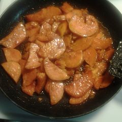 A picture of Fried sweet potatoes.