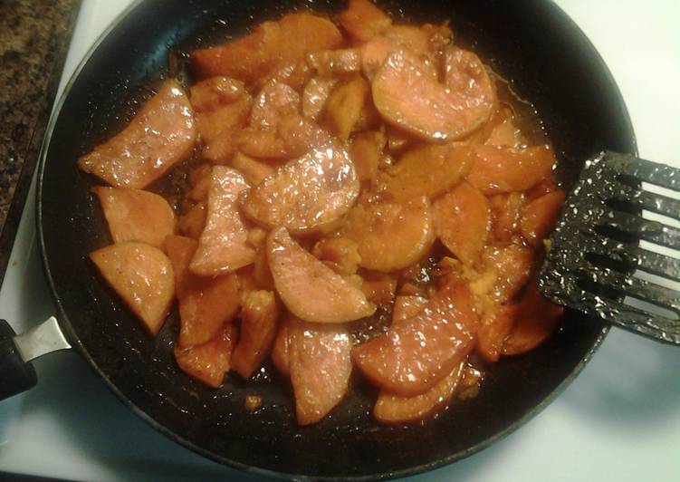 Recipe of Speedy Fried sweet potatoes