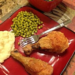 A picture of Oven Fried Chicken.