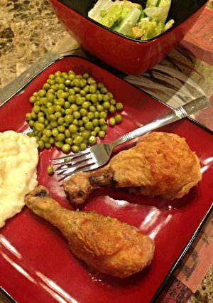A picture of Oven Fried Chicken.