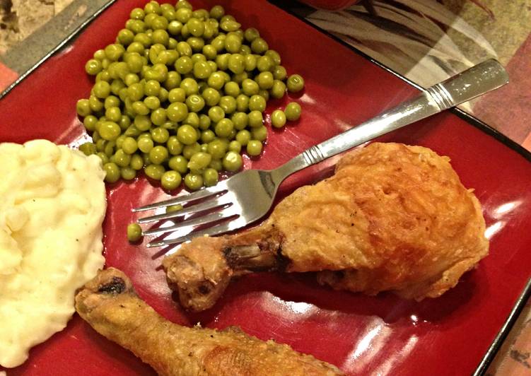 Simple Way to Make Award-winning Oven Fried Chicken