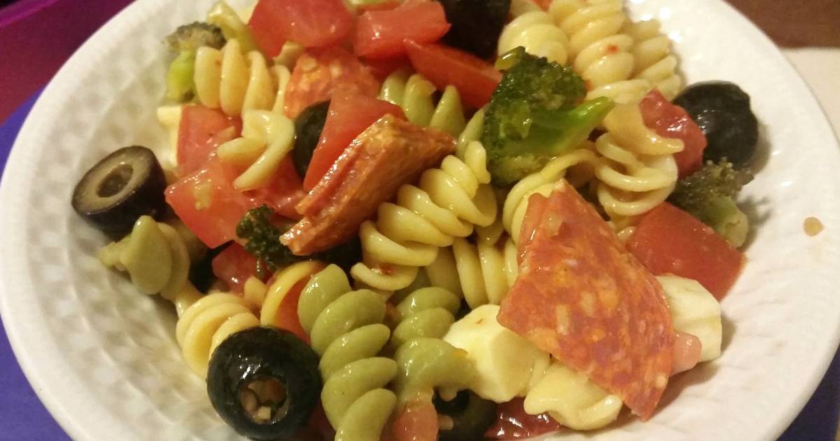 Italian Pasta Salad Recipe By Robinsontam Cookpad