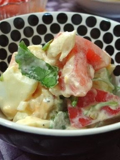 A picture of Tomato and Egg Salad.