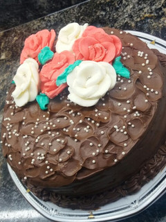 Una foto de Torta de chocolate fácil