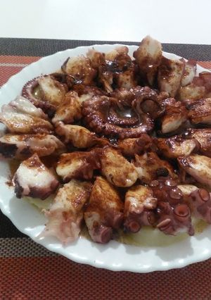 Una foto de Pulpo a la gallega