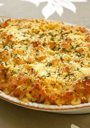 A picture of Rich American Macaroni and Cheese.