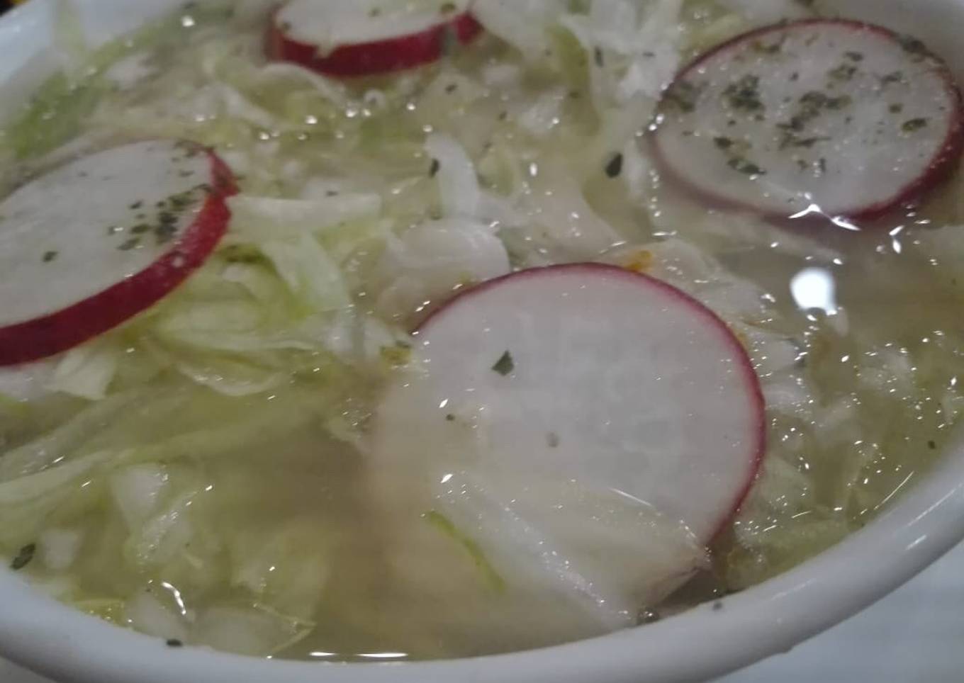 Pozole de pollo