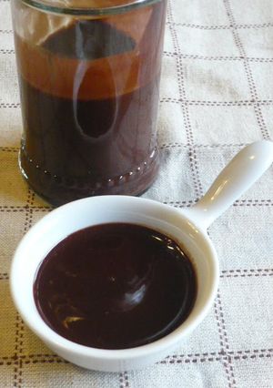 A picture of Simple Chocolate Sauce.