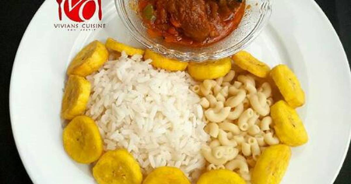 Rice & Marcaroni with Ice Fish Stew Recipe by Vivians Cuisine Cookpad