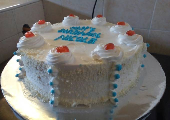 Recipe of Super Quick White forest cake#authors marathon