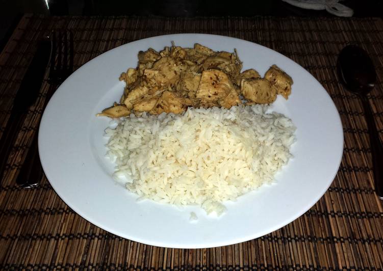 How to Make Perfect Mild chiken and rice