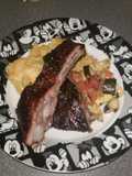 Hickory Smoked Dr. Pepper ribs
