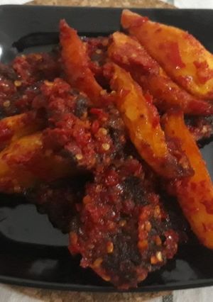 Foto resep Dendeng Balado Basah