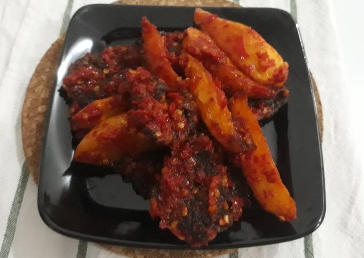 Dendeng Balado Basah