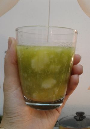 Hình của món Dưa bở dằm đường.