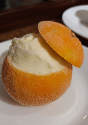 Une photo de Orange 🍊 givrée 🥶 rapide