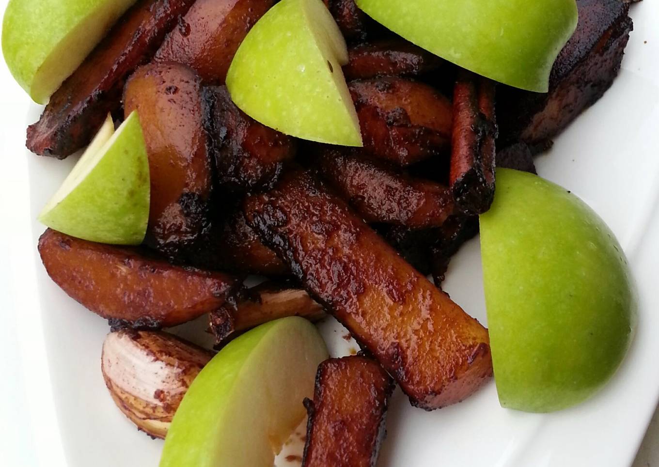 Potato and apple salad