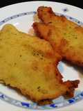 Filetes de pollo empanados