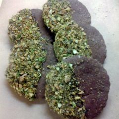 Chocolate Coconut Pistachio Cookies A picture of Chocolate Coconut Pistachio Cookies.